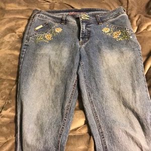 Embellished jeans